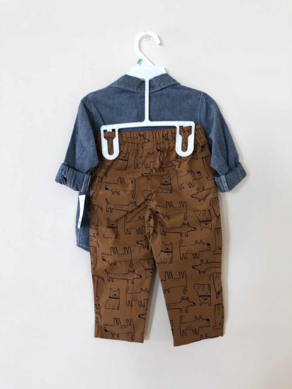 Carter's Denim Top and Pants Outfit for Baby Boy - Picture 3 of 8
